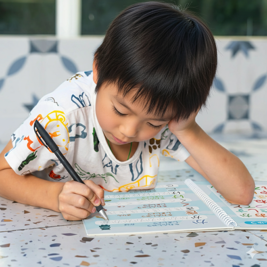 キッドスペース　書き方練習キット