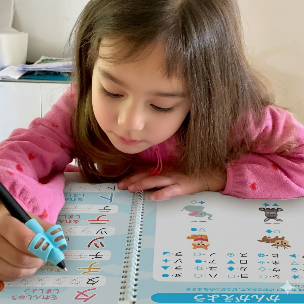 キッドスペース　書き方練習キット