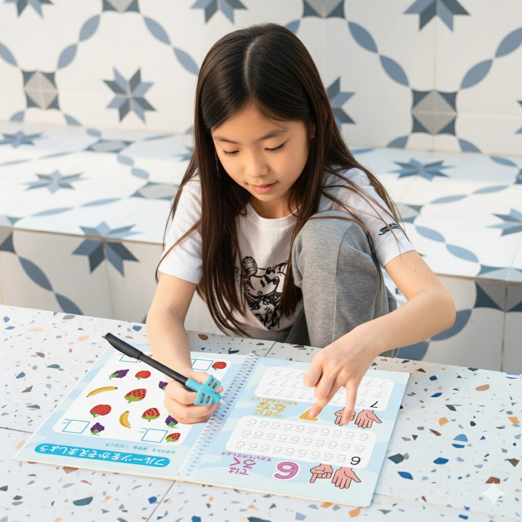 キッドスペース　書き方練習キット